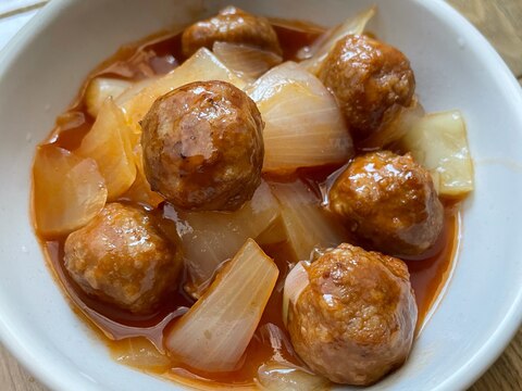 美味しいとこどり!市販のミートボールアレンジ